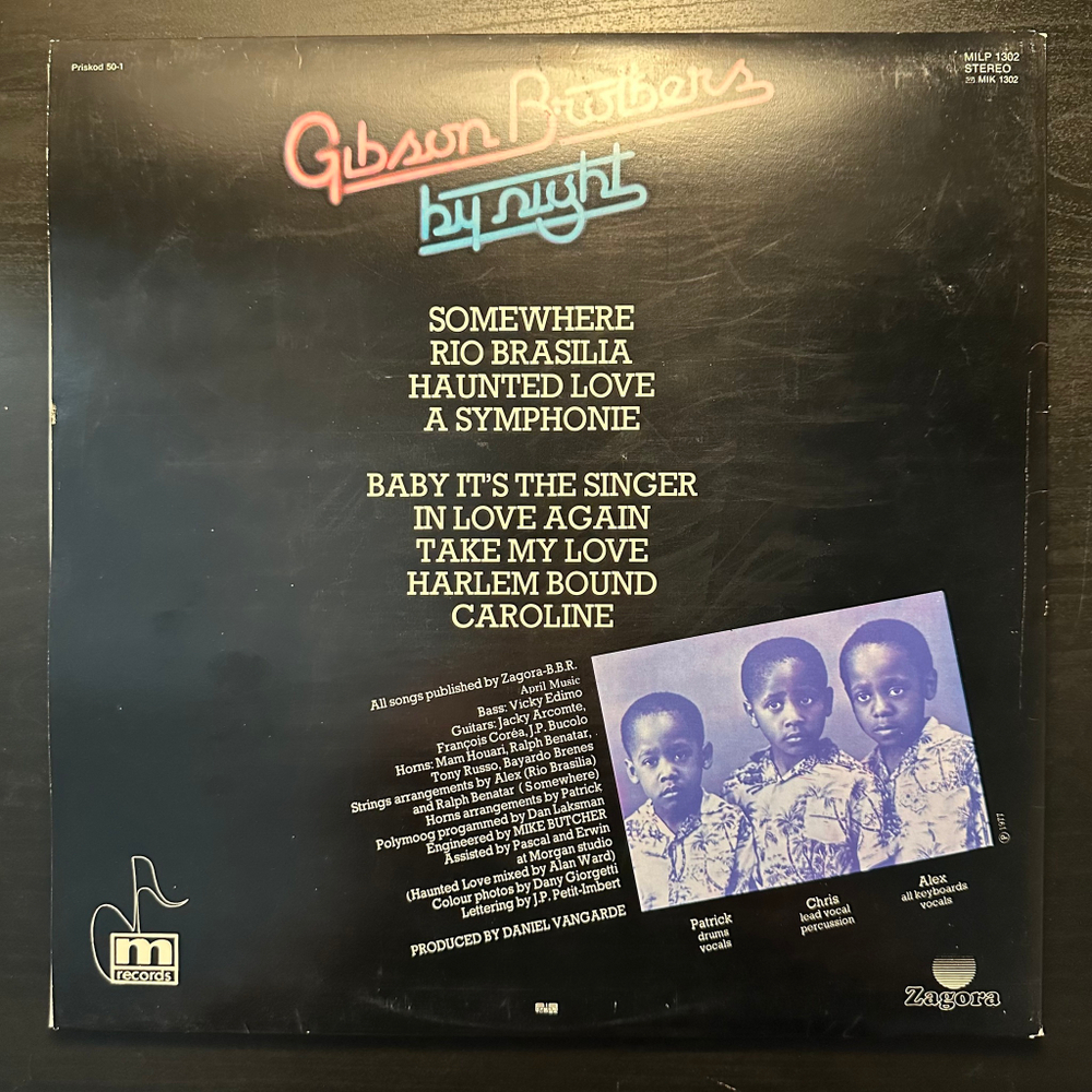 Gibson Brothers - By Night (Швеция 1978г.)