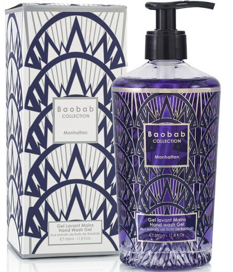 Manhattan, моющий гель для рук Body Wellness, Baobab Collection