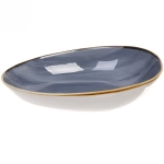 Тарелка керамическая «Corsica blue» 26*16*6см
