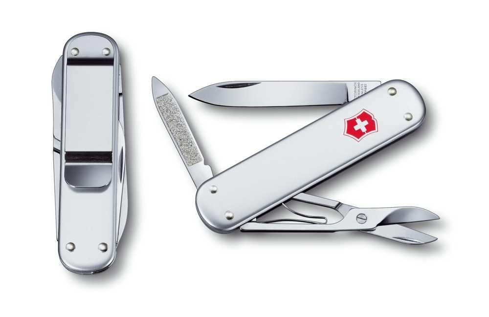 Нож Victorinox, Money Clip, серебристый, 0.6540.16