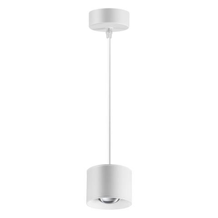 358655 OVER NT21 392 белый Светильник накладной светодиодный, провод 2м IP20 LED 4000К 12W 220V PATERA