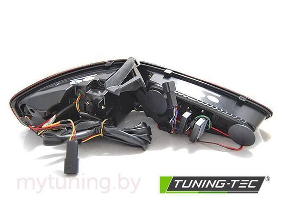 Задние фонари LED BAR TAIL LIGHTS RED WHIE SEQ для AUDI A4 B8 12-15 СЕДАН OEM BULB