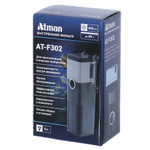 ATMAN AT-F302 Фильтр внутренний для аквариумов до 60 литров, 450 л/ч, 6,5W