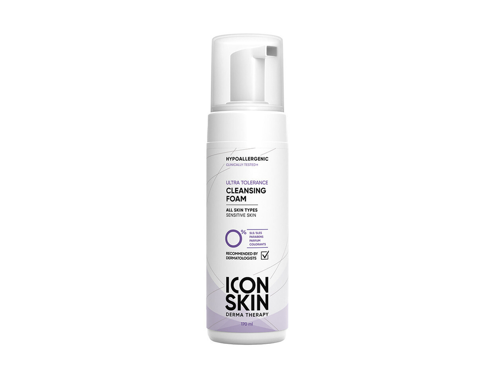 ICON SKIN Ultra Tolerance Cleansing Foam Очищающая пенка для умывания 170 мл