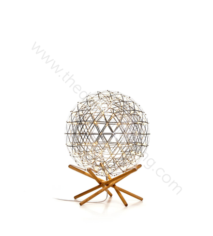 Floor lamp   Raimond Tensegrity by Moooi (Gold,  D 61 cm)