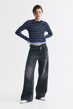 Облегающий топ в резинку с оборками - H&M