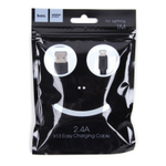 Кабель HOCO X13 USB-Lightning 2.4А 1м PVC Black