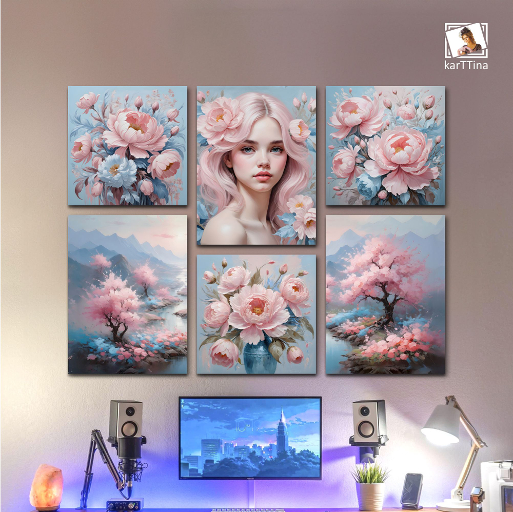 Картина karTTina "Настроение Ван Гог", 90 см х 70 см