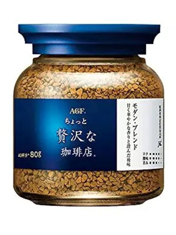 Кофе растворимый AGF Luxary Modern 80 г x 2 шт