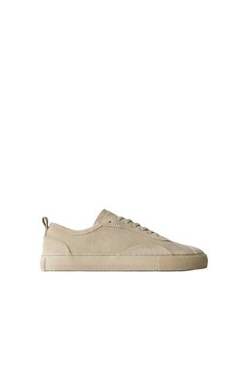 ZARA КОЖАНЫЕ ТУФЛИ BAREFOOT, СЕРО-КОРИЧНЕВЫЙ