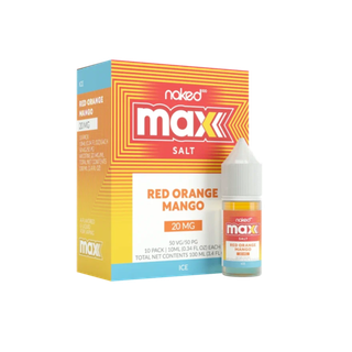 Купить Naked Max Salt 10 мл - Ice Red Orange Mango (20 мг)