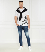Футболка Skull&Bones Philipp Plein - белый(MTK7412 PJY002N)