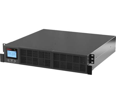 Онлайн ИБП ДКС серии Смолл Рэкмаунт (Small Rackmount) DKC 1000 ВА/1000 Вт,1/1, 6xIEC C13, 1хIEC C19, EPO, USB, RS-232, Rack 2U, з/у 1А, 2x9Ач SMALLR1A5I