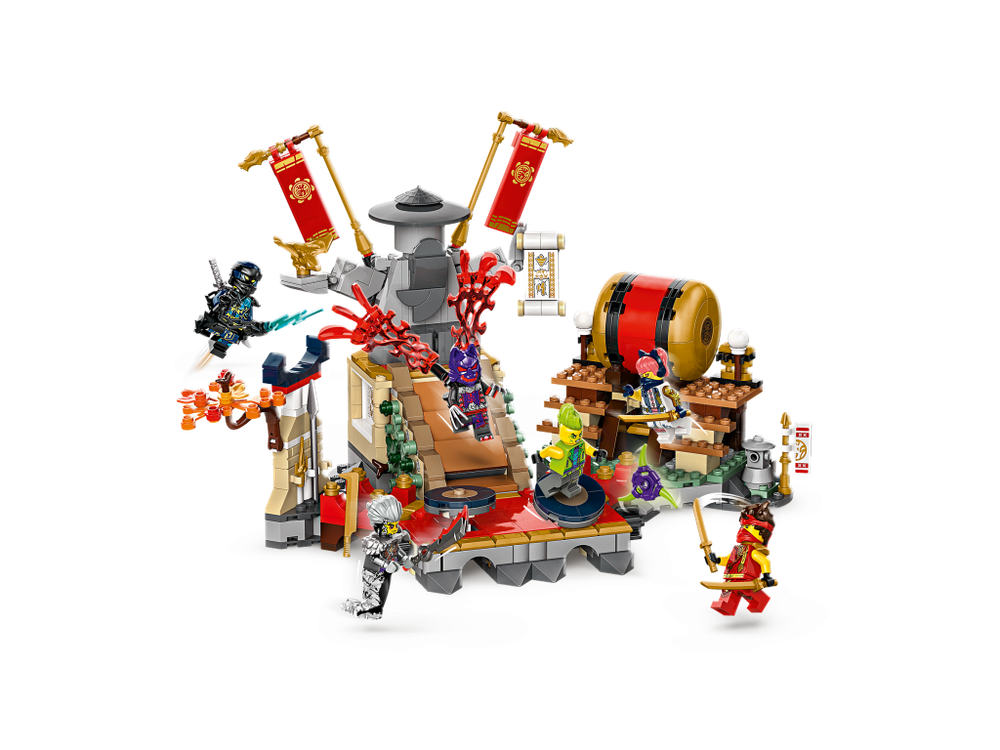Конструктор Лего Ниндзяго Турнирная боевая арена | LEGO Ninjago Tournament Battle Arena 71818 - 659 деталей (7+)