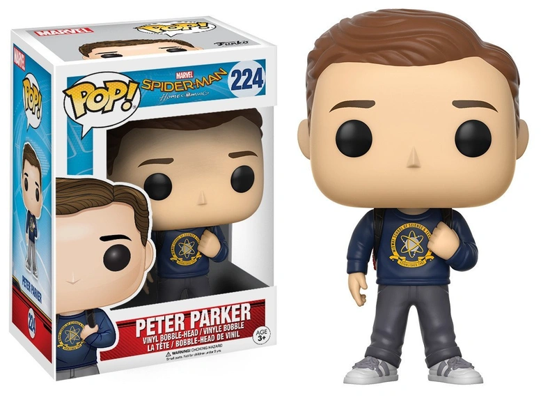 Фигурка Funko POP! Bobble: Marvel: Spider-Man Homecoming: Peter Parker 13108
