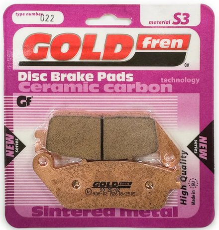 Тормозные колодки Goldfren 022 S3