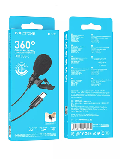 Петличный микрофон Type-C BFK11