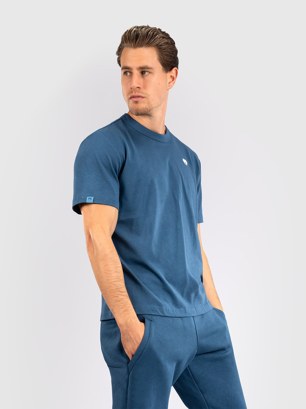 Футболка Venum Silent Power Peacock Blue