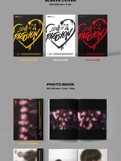 Альбом WEi - Love Pt.2 : Passion 5th Mini Album 3 Version SET