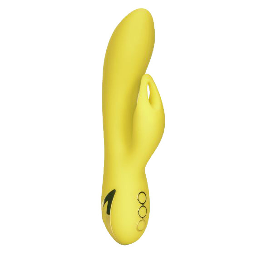 Желтый вибратор-кролик California Exotic Novelties Venice Vixen SE-4350-20-3