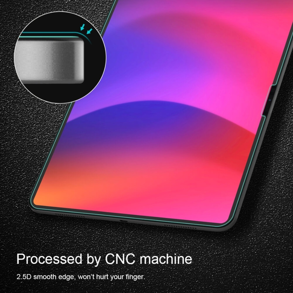 Защитное стекло с закругленными краями Nillkin Amazing H+ для для iPad Pro 13 2024