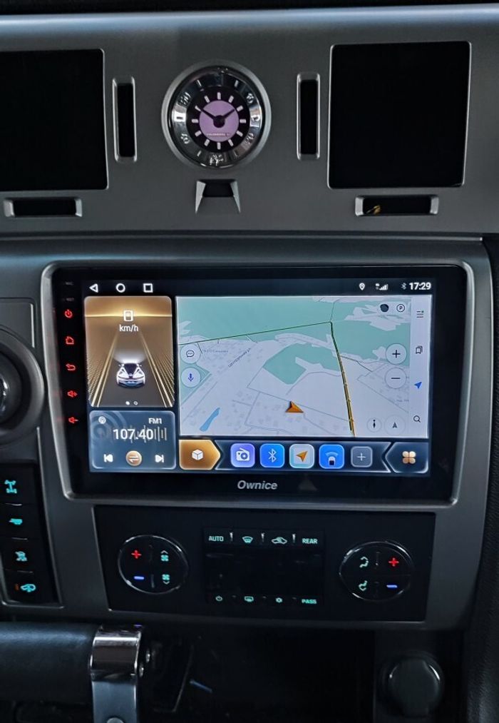 Магнитола для Hummer H2 2002-2009 - Kuberg EW-9298 QLed, Android 13, Быстрейшая, CarPlay, SIM-слот