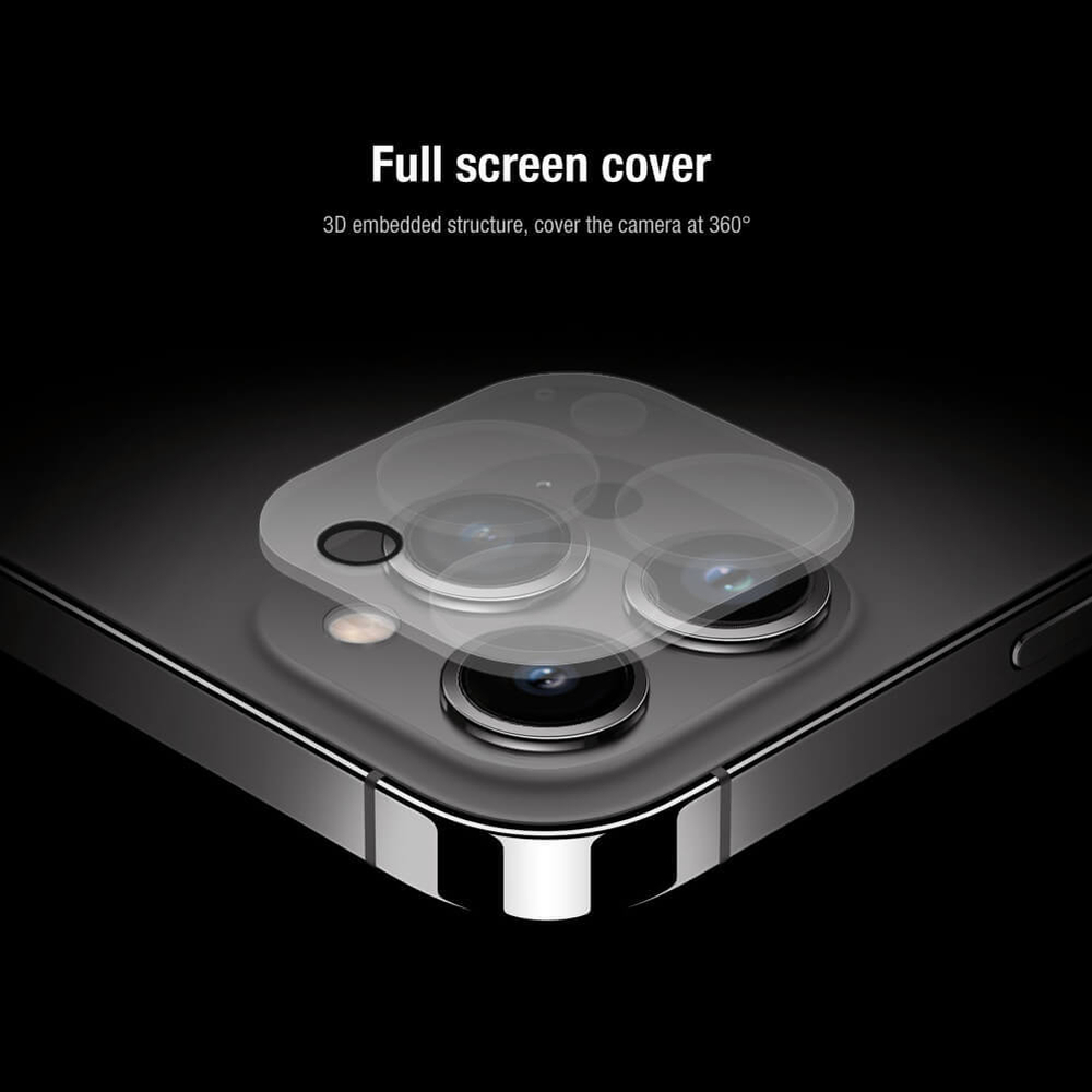 Защитное стекло на экран и основную камеру Nillkin 2-in-1 HD  для  iPhone 14 Pro