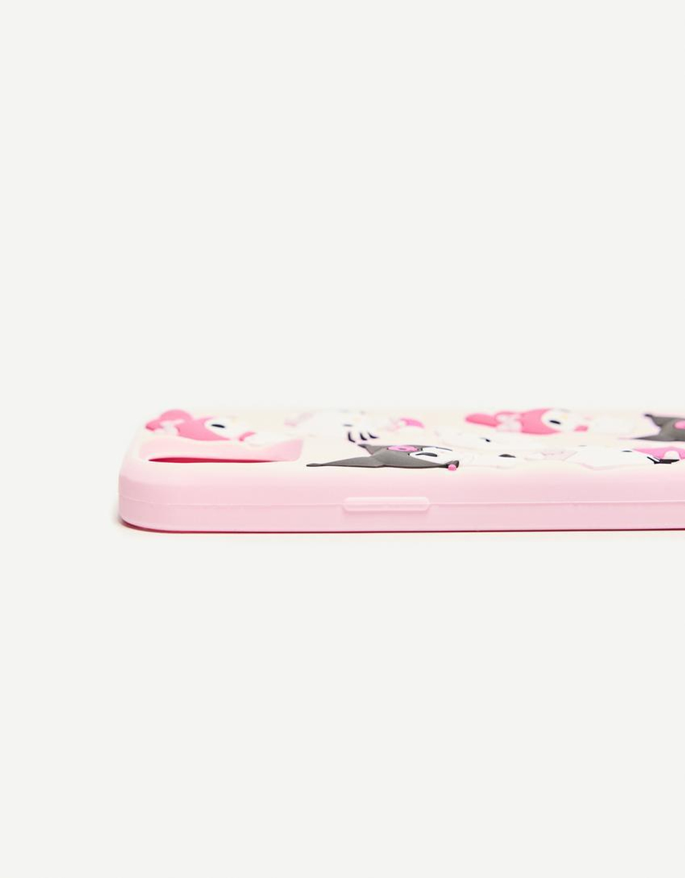 BERSHKA Чехол для iPhone Hello Kitty & Friends, розовый