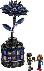 Конструктор Лего Уэнсдей Черный георгин 76784 | LEGO Wednesday Black Dahlia Flower | декоративный цветок 358 деталей 9+
