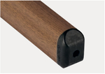 Зонт профессиональный 3х3 м Scolaro Galileo Wood, имитация ироко, слоновая кость