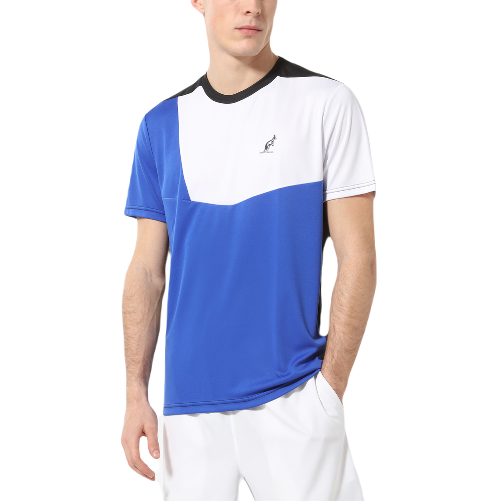 Мужская теннисная футболка Australian Ace Color Block - multicolor