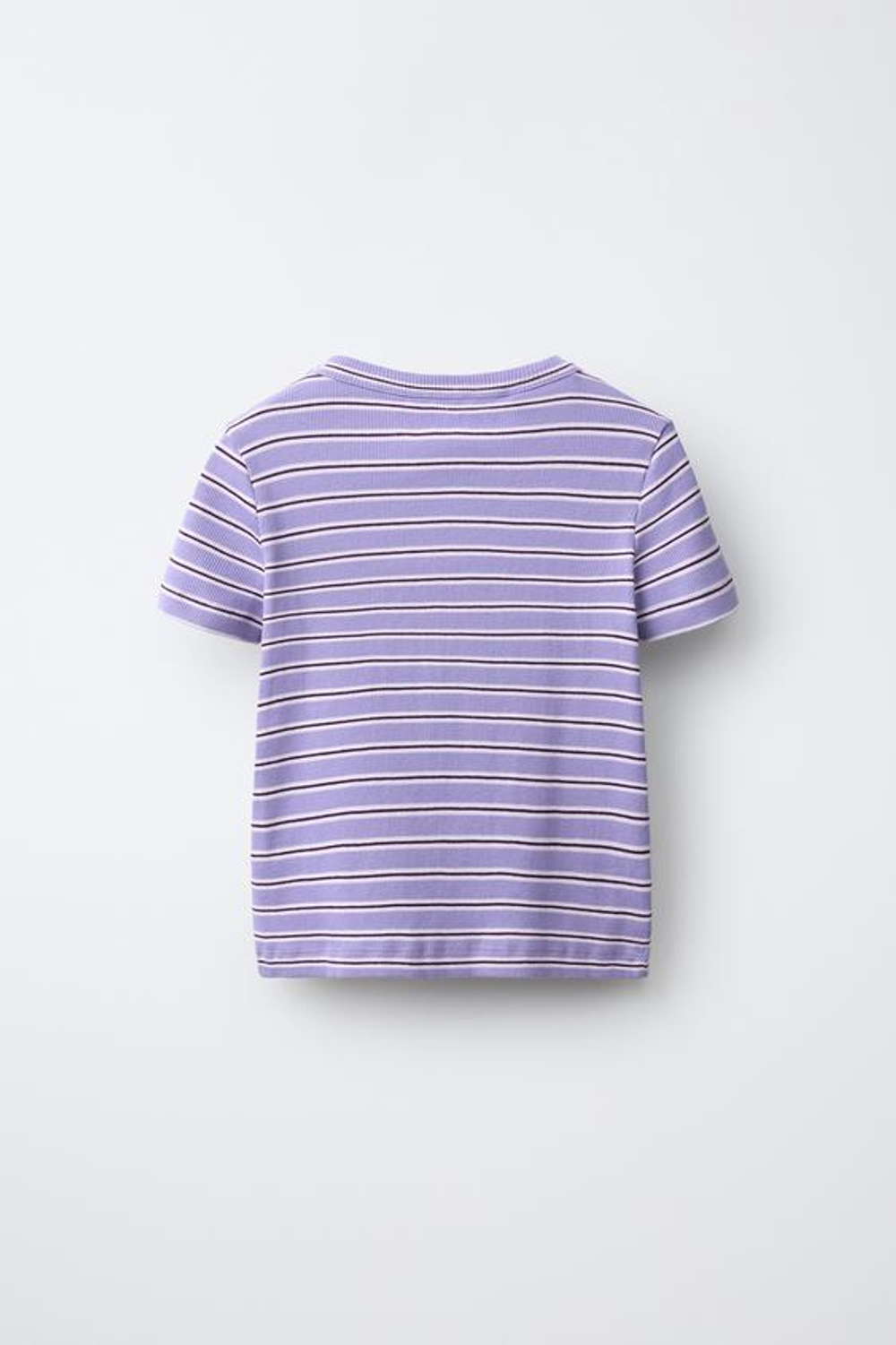 ZARA - FRUIT OF THE LOOM™ ФУТБОЛКА В ПОЛОСКУ, ФИОЛЕТОВЫЙ
