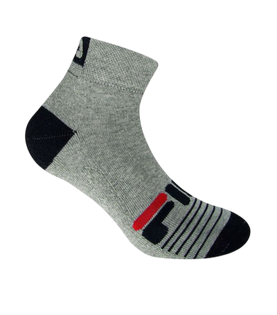 Теннисные носки Fila фитнес Quarter Socks 3P - grey