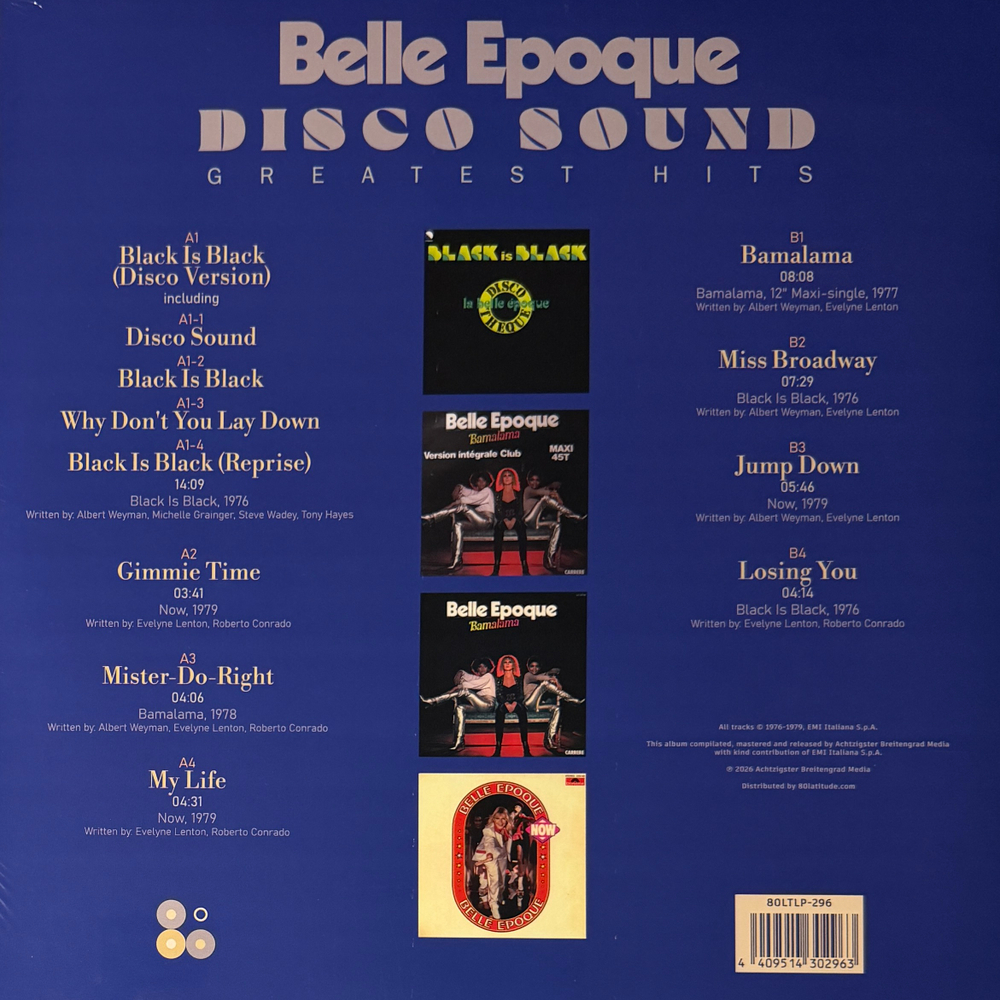 Belle Epoque - Disco sound - Greatest hits (Россия 2025г.)