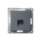 Розетка компьютерная RJ45 кат. Systeme Electric AtlasDesign Грифель ATN000786