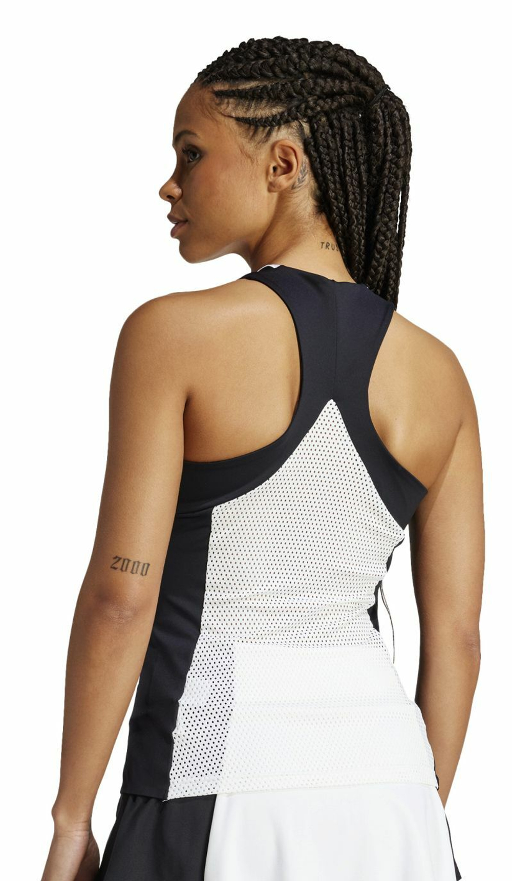 Женский топ теннисный Adidas Tennis Premium Tank Top - white/black