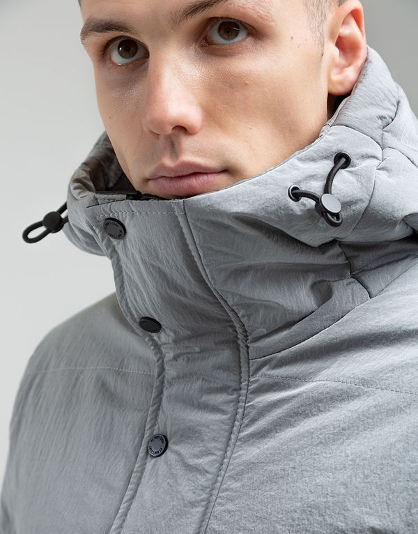 Куртка We Don’t Care Short Puffer Jacket Grey - фото 5