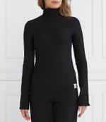 Гольф TAB SPLIT RIB MOCK NECK CALVIN KLEIN JEANS - черный(J20J222014)