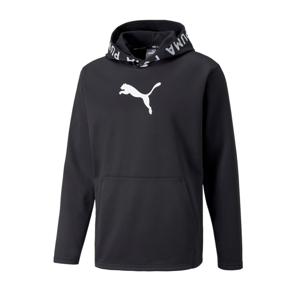 Мужская кофта теннисная Puma Power Hoody Men - Black, White