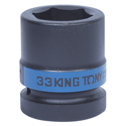 Головка торцевая ударная шестигранная 1", 33 мм KING TONY 853533M