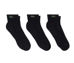 Теннисные носки Lacoste Low 3P - black