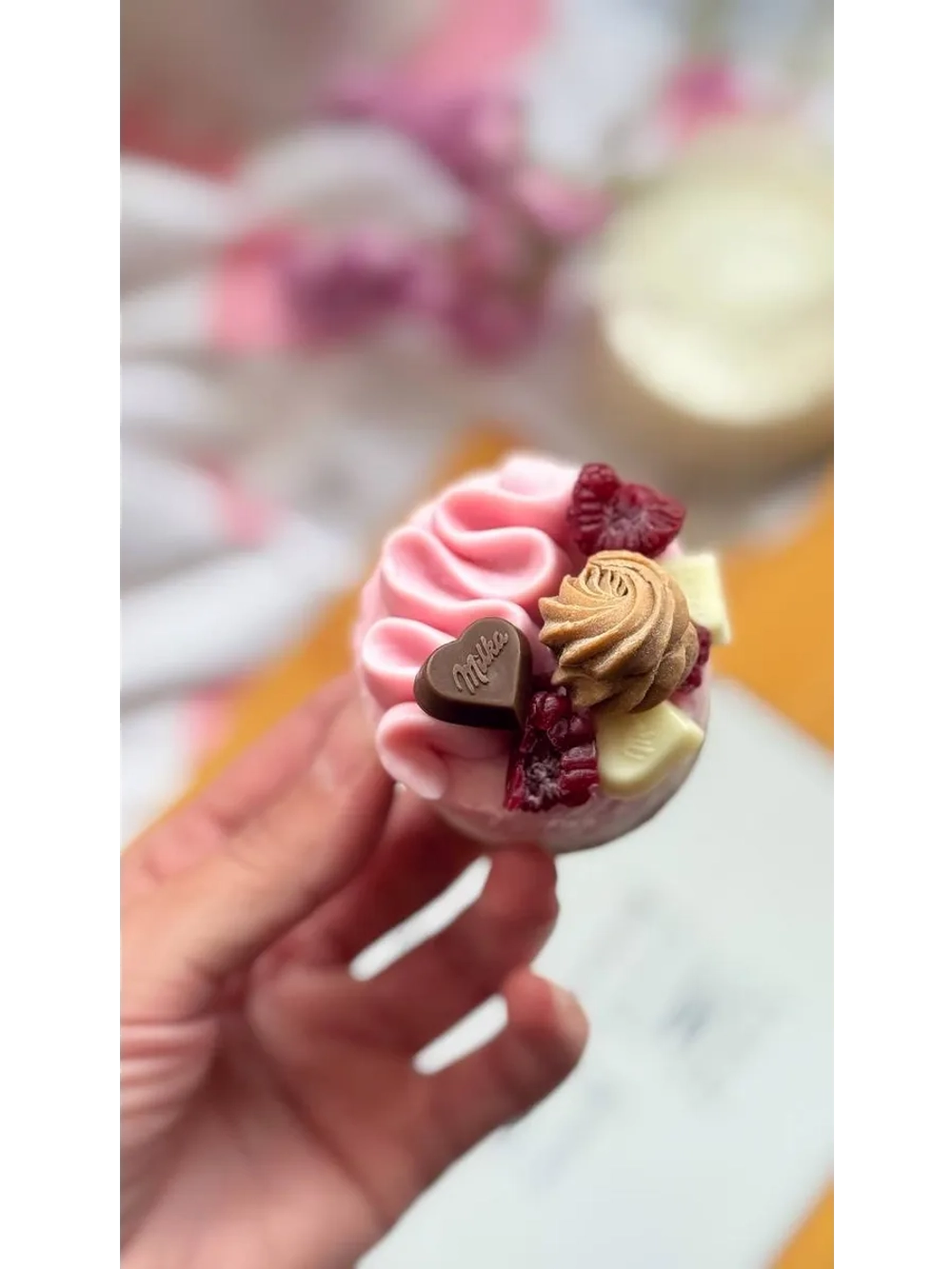 Силиконовая форма пирожное Кругляш