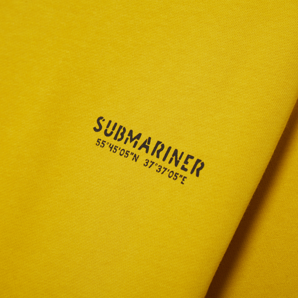 Mustard Hoodie Coordinates Main Logo