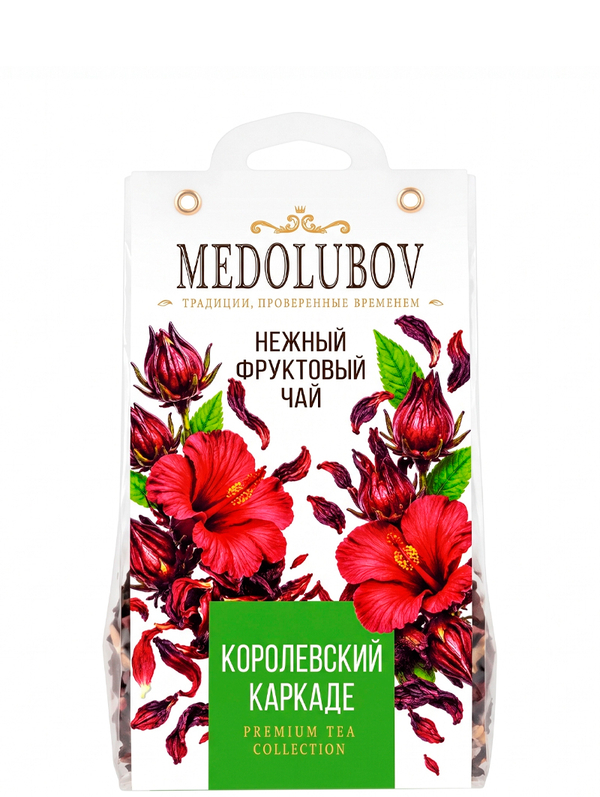 Чай фруктовый нежный «Королевский каркаде» Медолюбов 50 г