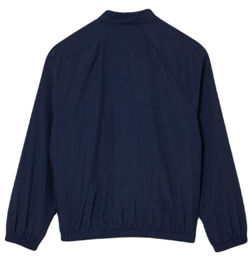Кофта для мальчика теннисная Lacoste Recycled Fiber Colourblock Zipped Jacket - navy blue/white/bordeuax/blue