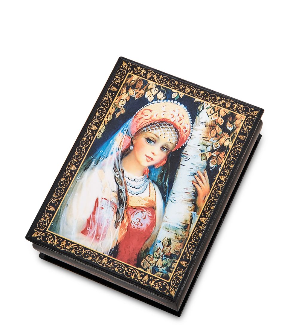 ШК-11/ 2-N Шкатулка в технике декупаж (8х10х4)