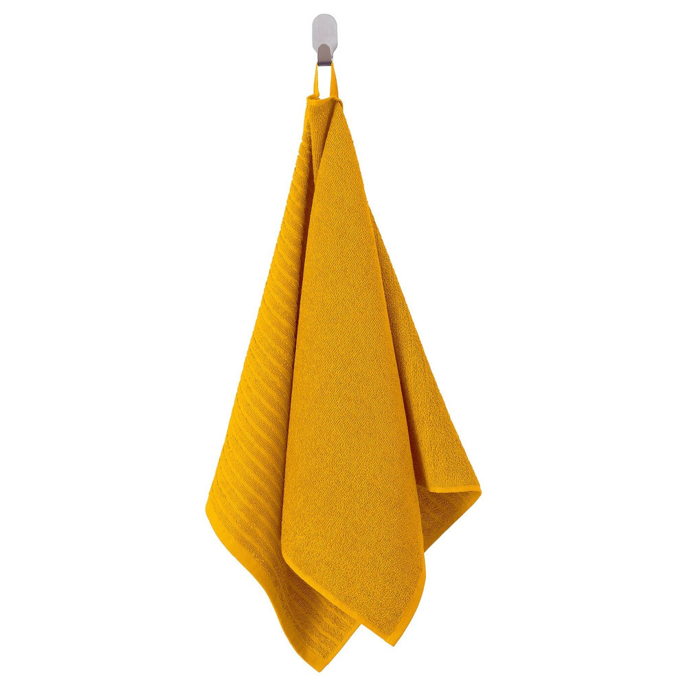 IKEA VÅGSJÖN  (ИКЕА ВÅГСЙÖН)  -  Полотенце для рук, золотисто-желтое, 50x100 см