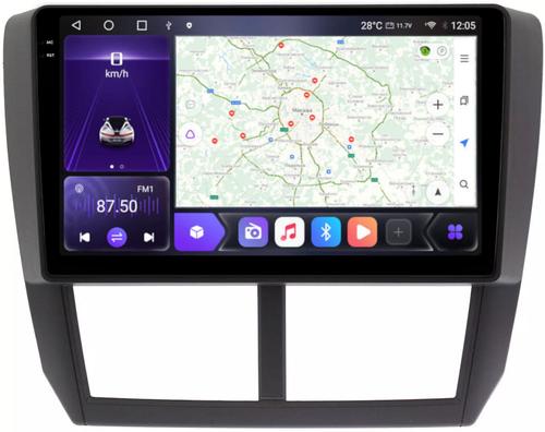 Магнитола для Subaru Forester 3 (SH) 2008-2013, Impreza GH, GE - Kuberg OL-9512 QLed+2K, Android 12, Быстрая, CarPlay, 4G SIM-слот