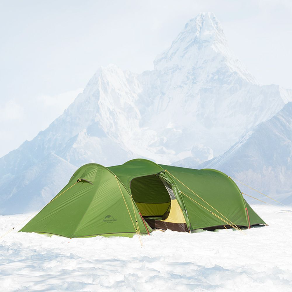 Палатка туристическая 2-местная Naturehike Opalus NH17L001-L, 20D, зеленый, 6976023924781