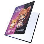 Дневник 1-4 класс 48 л., твердый, BRAUBERG, глянцевая ламинация, с подсказом, "Аниме", 106836